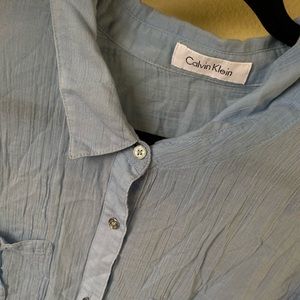 Calvin Klein Button Down Shirt SZ S